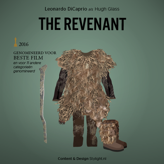 Oscars Stylight berenvacht en laarzen The Revenant
