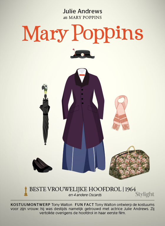 Stylight Oscars rok en jas paraplu Mary Poppins