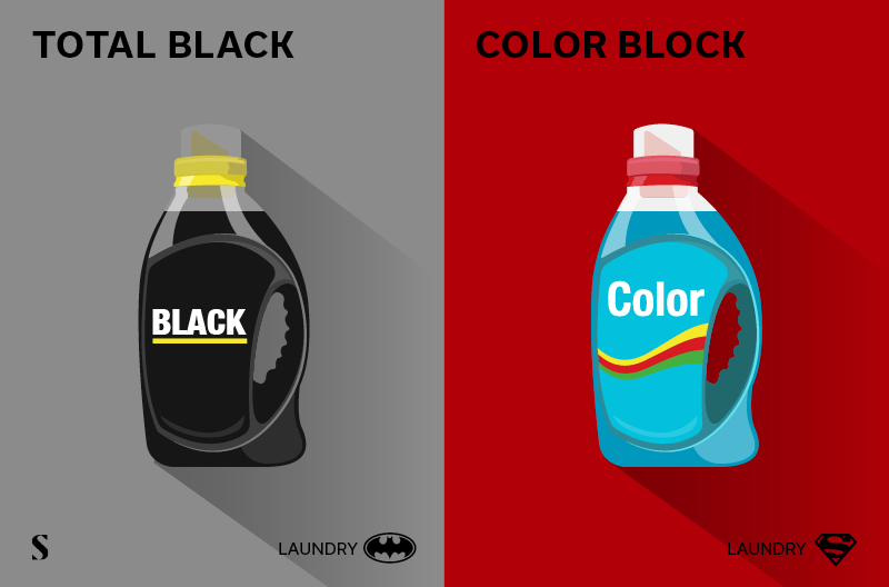 Stylight zwart wasmiddel versus kleurenwasmiddel