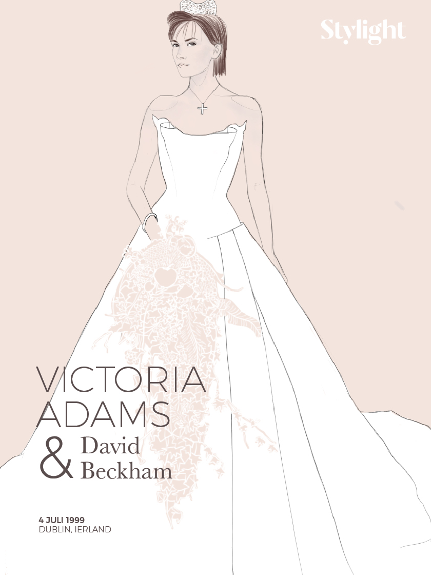 Memorabele trouwjurken Stylight Victoria Beckham