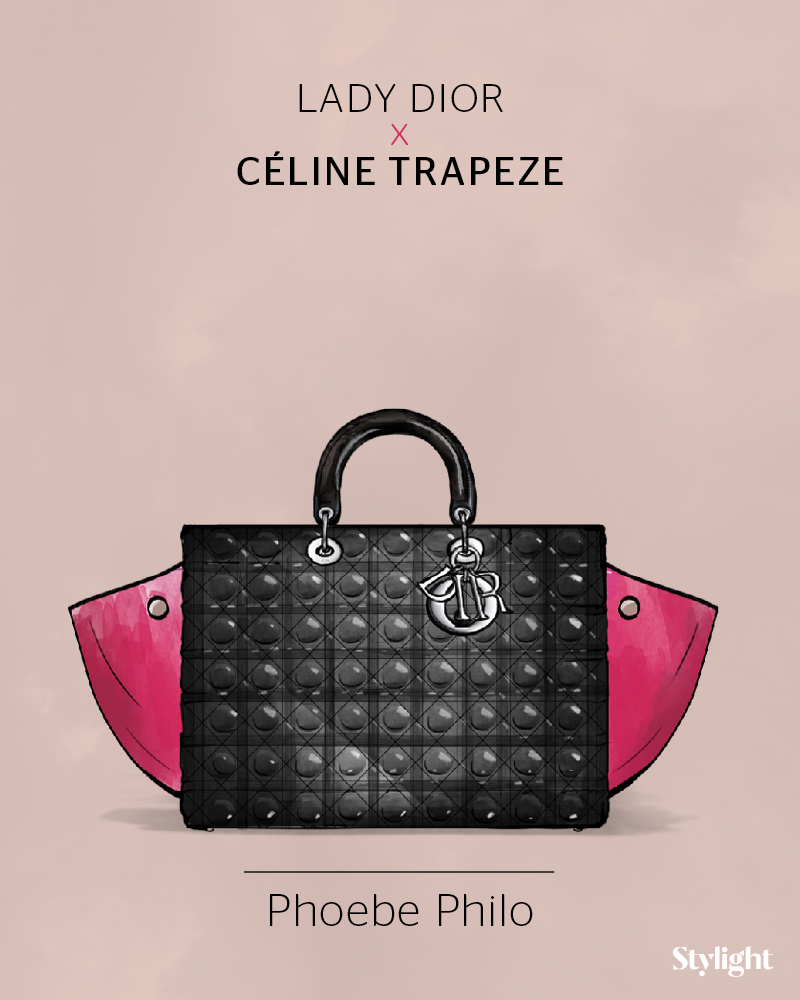 Stylight Lady Dior en Celine Trapeze tas