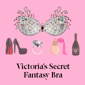 Victoria's Secret Fantasy bra hakken diamanten ring parfum champagne Stylight