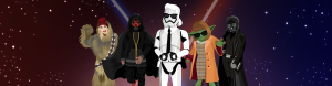 Stylight Cara Delevigne Kanye West Karl Anna Wintour Victoria Beckham in Star Wars outfits