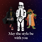 Stylight Kanye West Cara Delevigne Karl Anna Wintour Victoria Beckham in Star Wars outfits