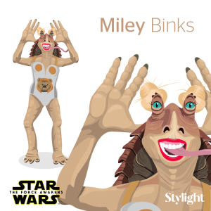Stylight Miley Cyrus als Jar Jar Binks