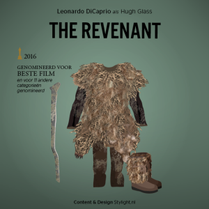Oscars Stylight berenvacht en laarzen The Revenant