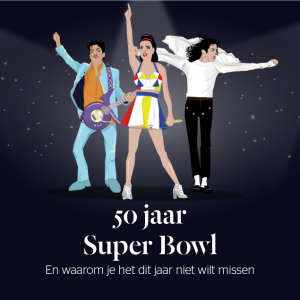 Stylight 50 jaar Super Bowl redenen niet missen Prince Katy Perry en Michael Jackson