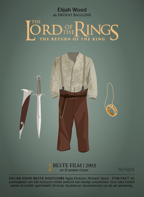 Stylight Oscars broek en hemd Lord of the Rings