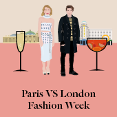 Stylight Parijs versus Londen Fashion Week Brooklyn Beckham Lily Rose Depp champagne cocktail