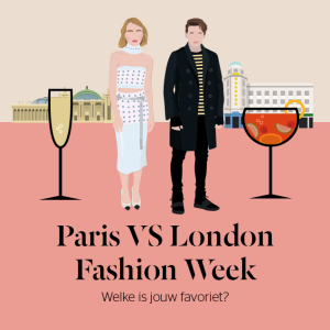 Stylight Parijs versus Londen Fashion Week Lily Rose Depp Brooklyn Beckham champagne cocktail