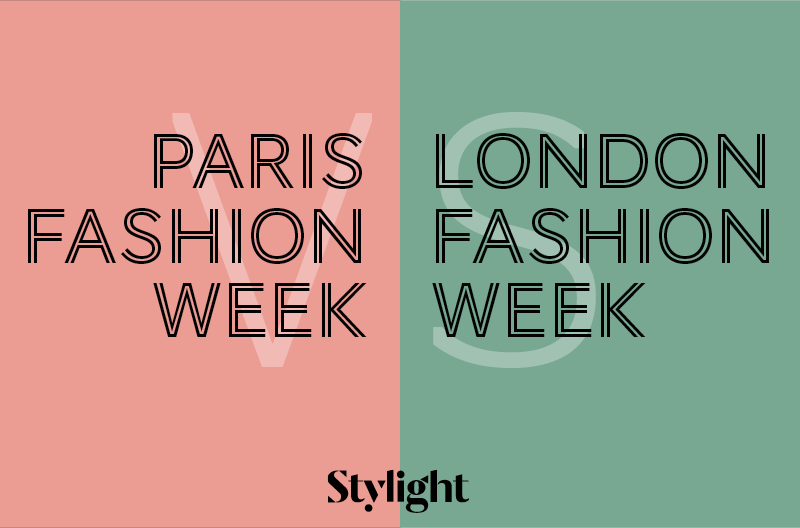 Stylight Parijs versus Londen Fashion Week