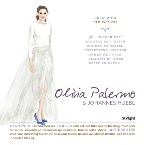 De 8 mooiste bruidsjurken Olivia Palermo in trouwjurk Stylight