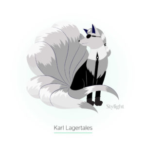 Stylight Karl Lagerfeld als Pokemon