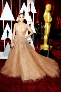 Jennifer Lopez in Elie Saab Oscars Stylight