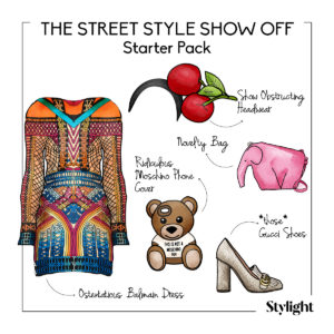 Stylight fashionweek starter pack street style show off