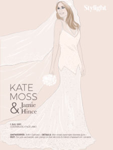 Memorabele trouwjurken Stylight Kate Moss Jamie Hince