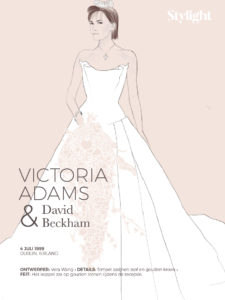 Memorabele trouwjurken Stylight Victoria David Beckham